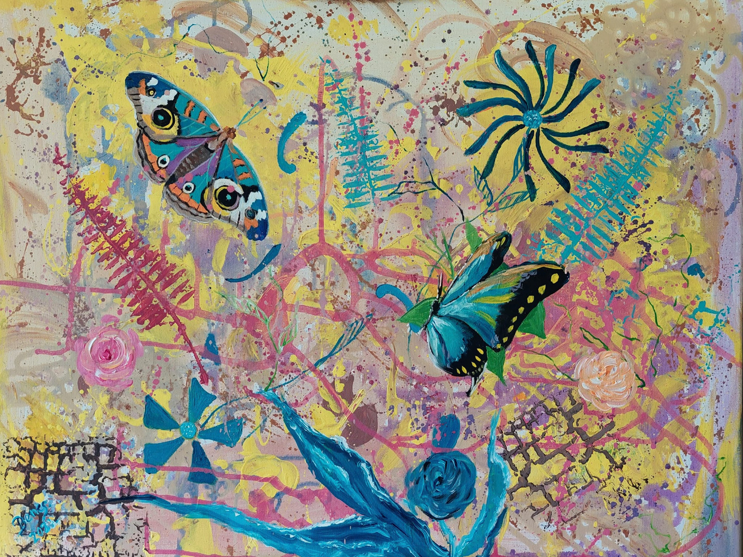 Du bist ein Haufen Schmetterlinge